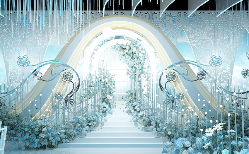 虹口釡香烙馍村水晶厅效果展示